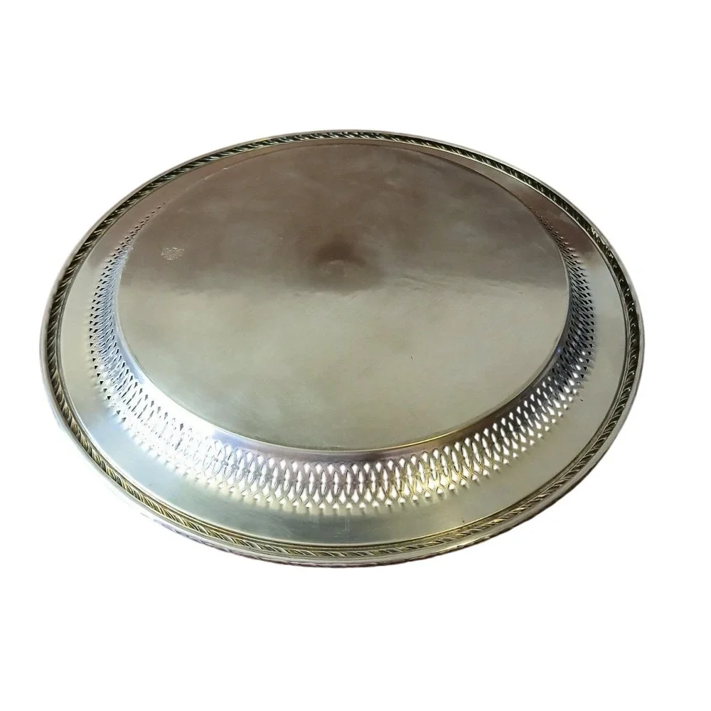 Vintage 1940s ONEIDA Silver Plated Ornate Design 14.5